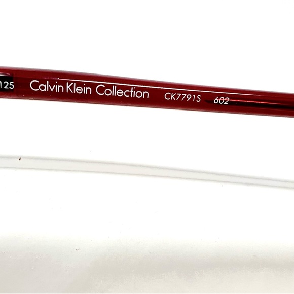 Calvin Klein CK7791S 602 Sunglasses Frames Red Wine  Full Rim Frames 57[]15-125 - Picture 8 of 9